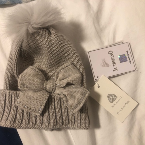 iL trenino girls Wool knit hat - Picture 1 of 1